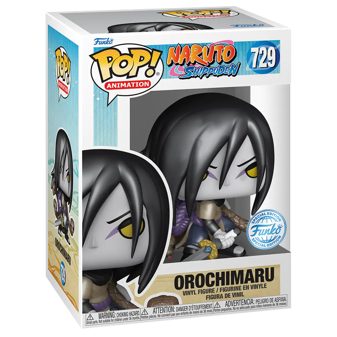 Set figure POP & Tee Naruto Shippuden Orochimaru termékfotó