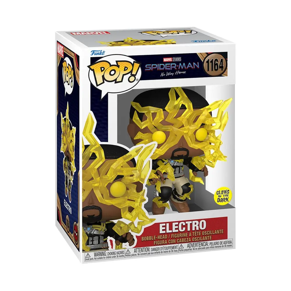 Funko POP! figure &amp; tee box Spider-Man: No Way Home Electro (GW) product photo