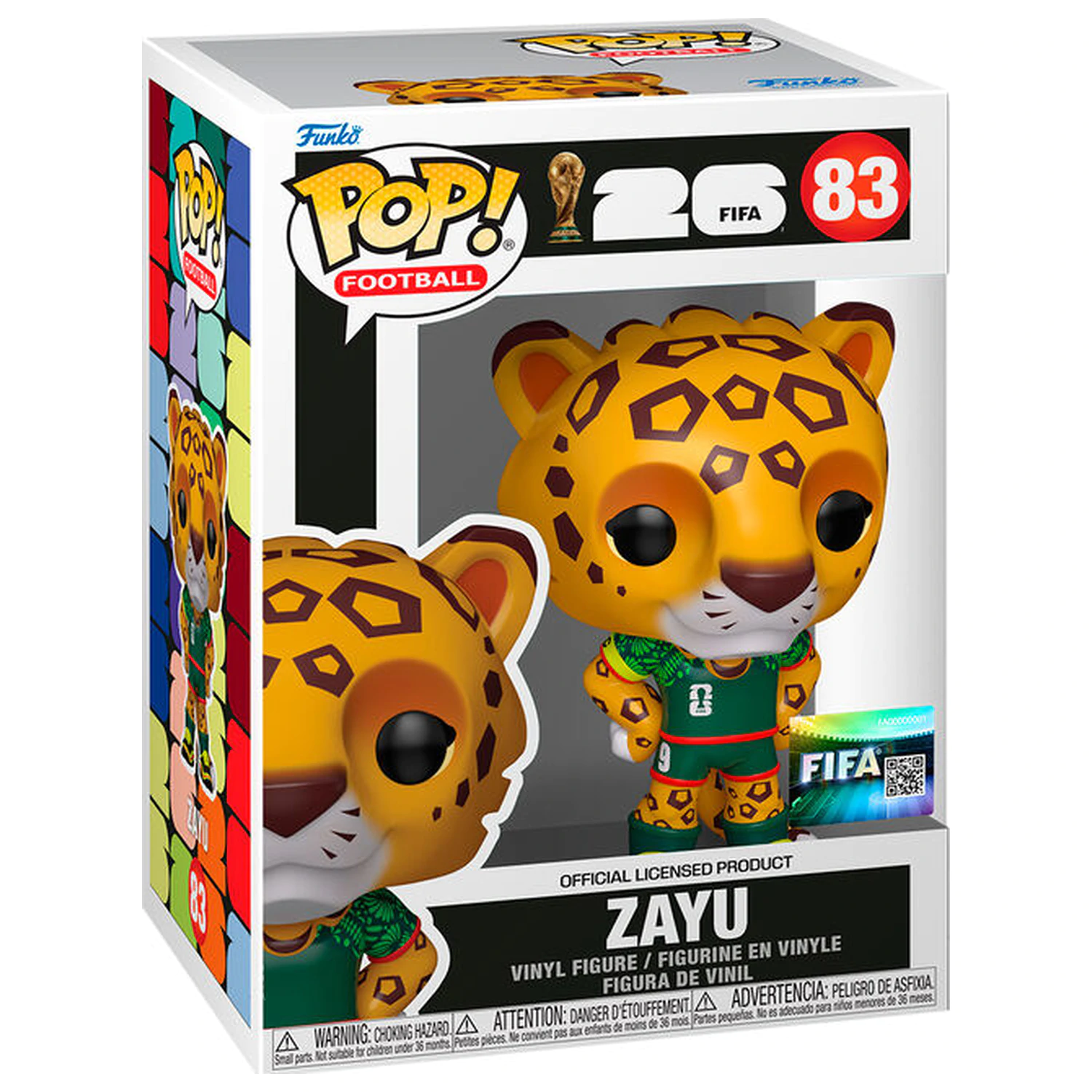 Funko POP figure FIFA World Cup 2026 Zayu product photo