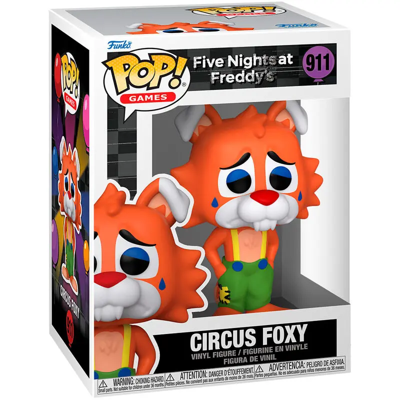 Five Nights at Freddy's Security Breach POP! Games Vinyl Figure Circus Foxy 9 cm product photo