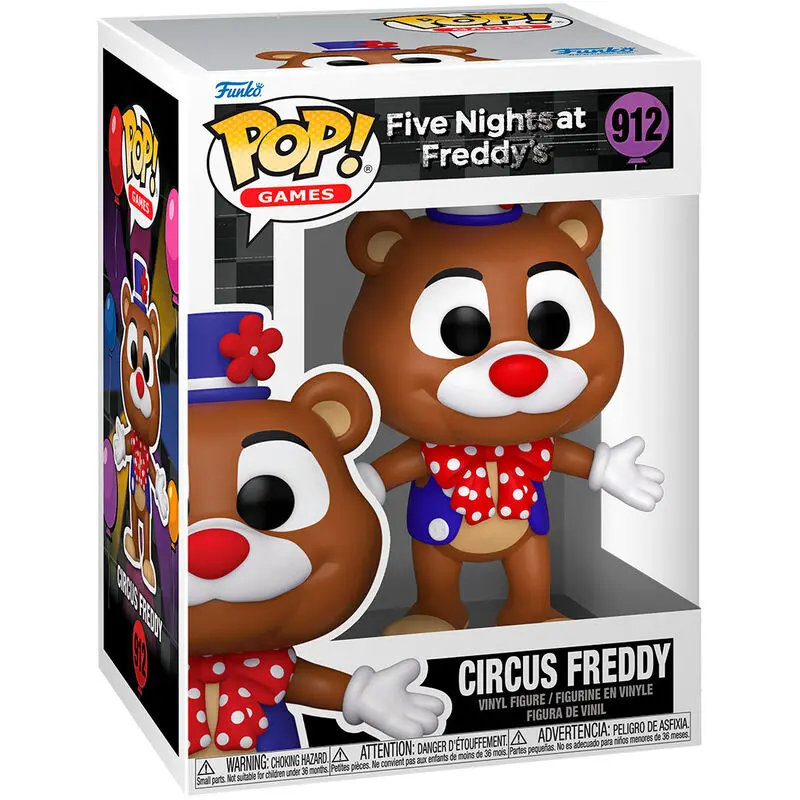 Five Nights at Freddy's Security Breach POP! Games Vinyl Figure Circus Freddy 9 cm product photo