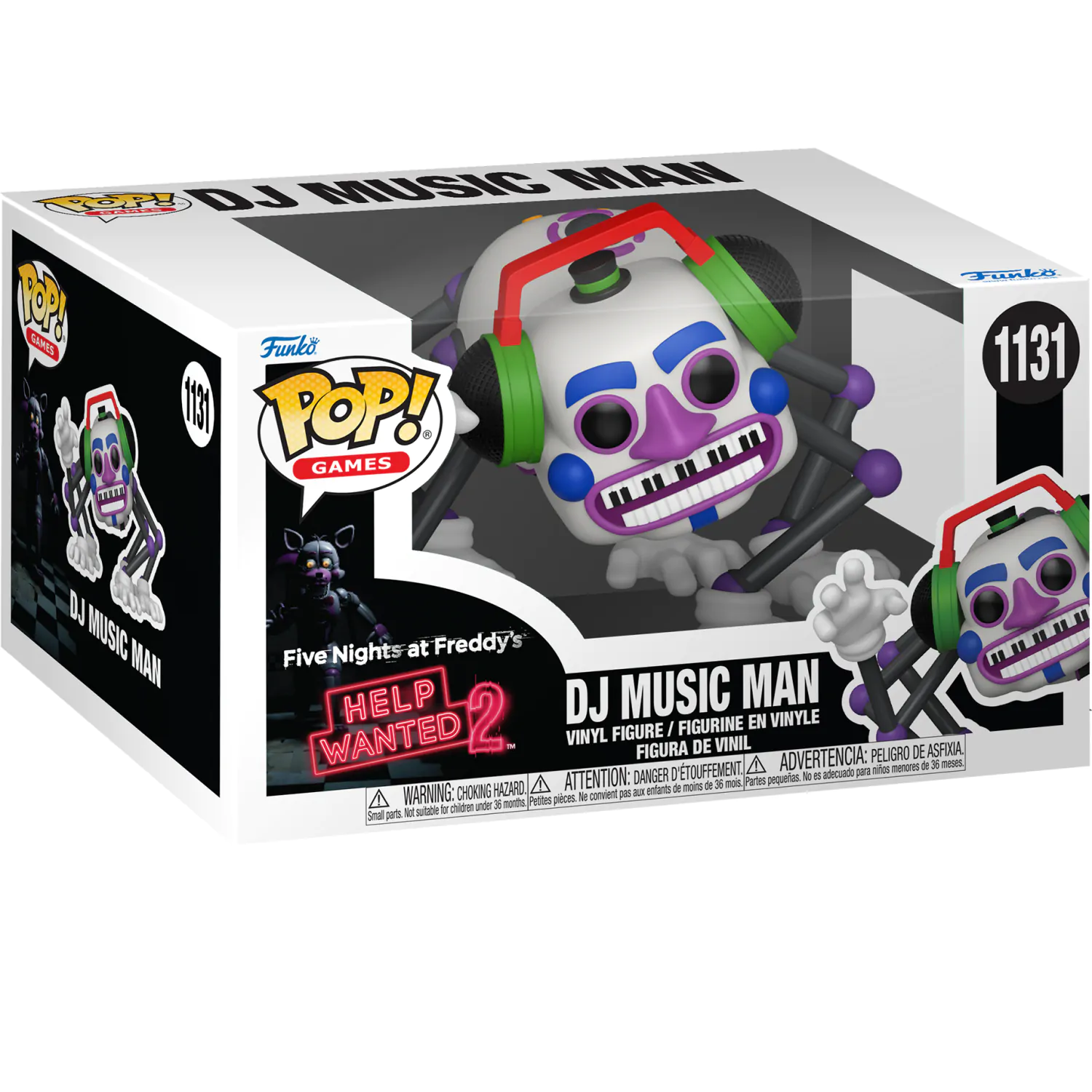 Funko POP figure Five Nights at Freddys Help Wanted 2 DJ Music Man product photo