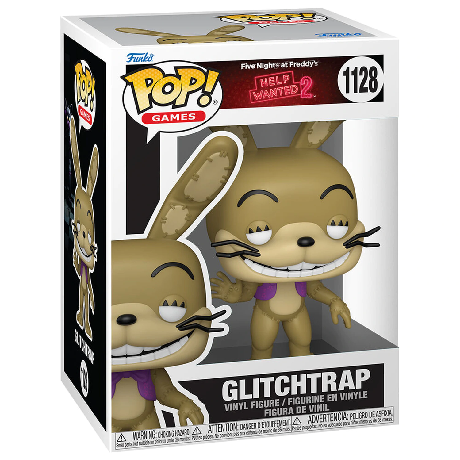 Funko POP figure Five Nights at Freddys Help Wanted 2 Glitchtrap product photo