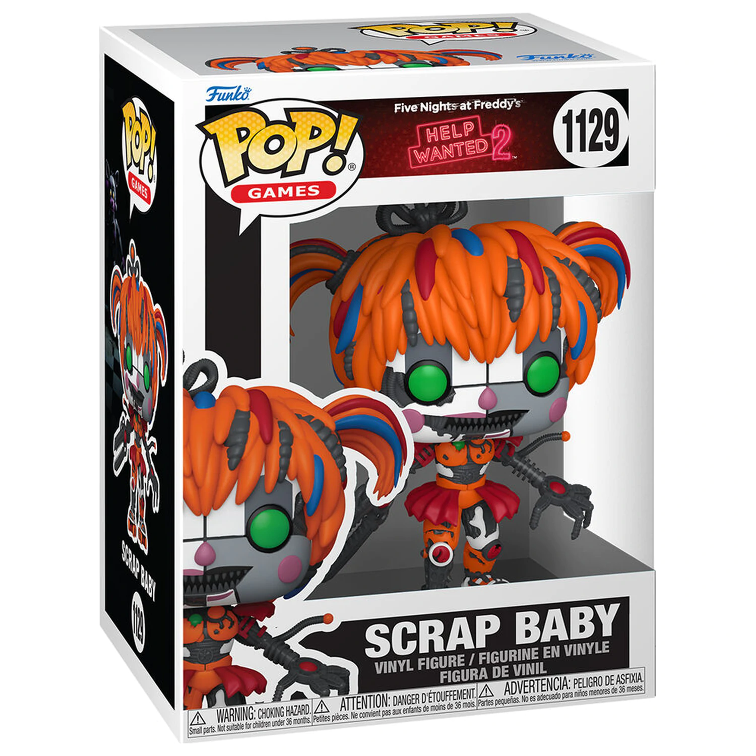 Funko POP figure Five Nights at Freddys Help Wanted 2 Scrap Baby product photo