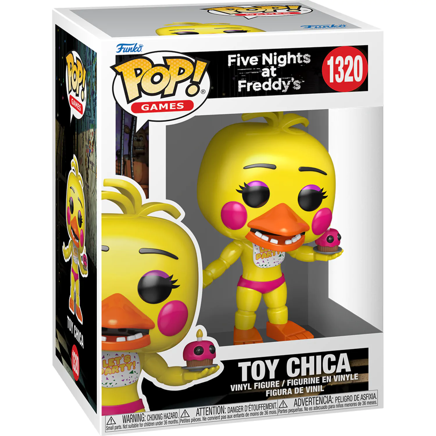 Funko POP figure Five Nights at Freddys Toy Chica product photo
