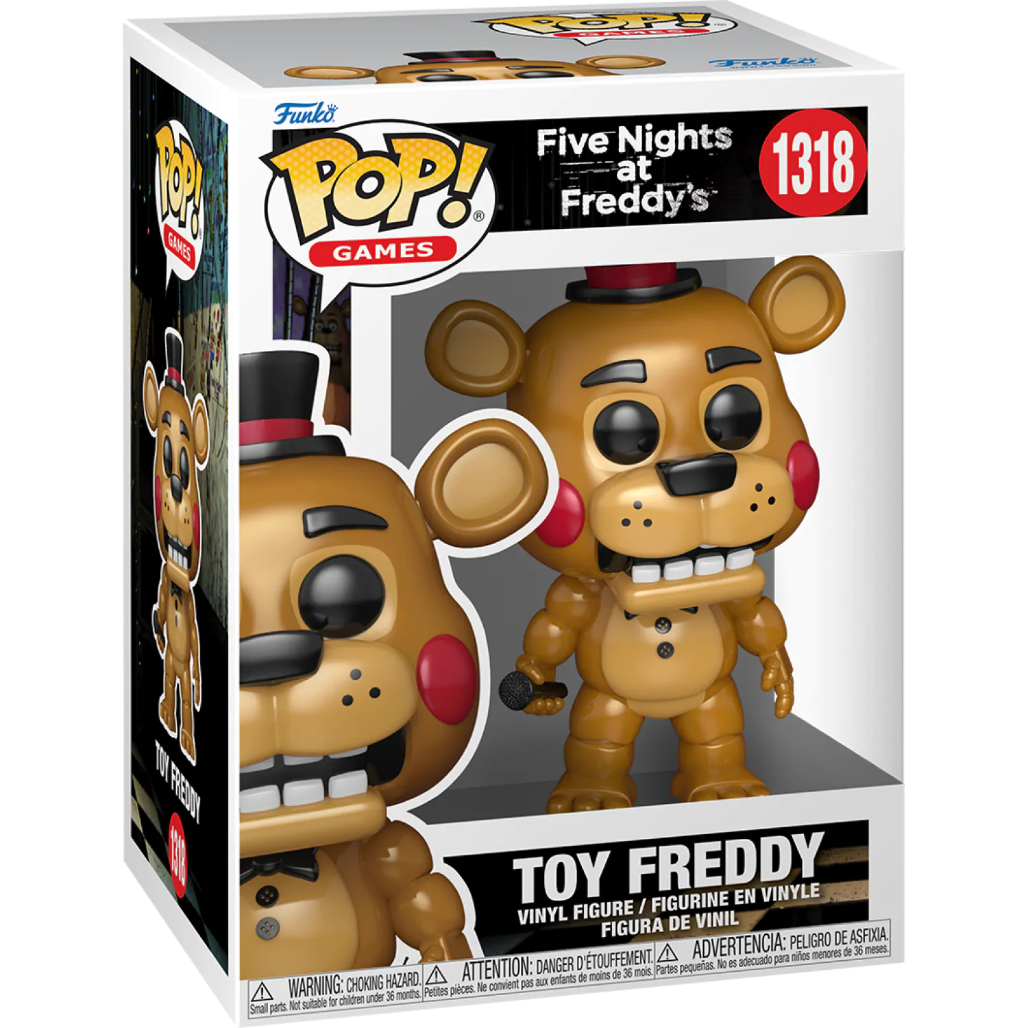 Funko POP figure Five Nights at Freddys Toy Freddy product photo