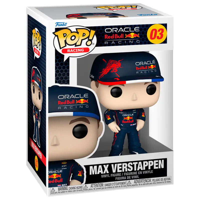 POP figure Formula 1 Max Verstappen termékfotó