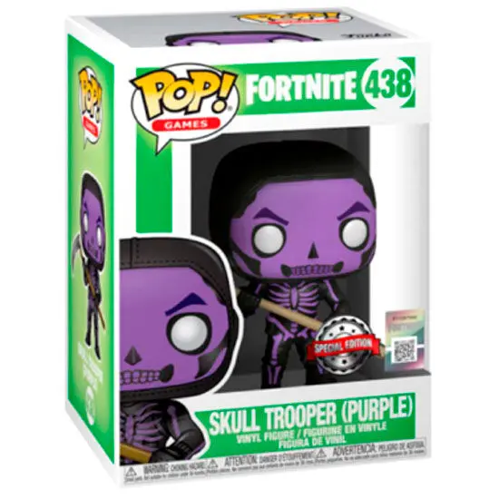 POP figure Fortnite Skull Trooper Purple Exclusive product photo