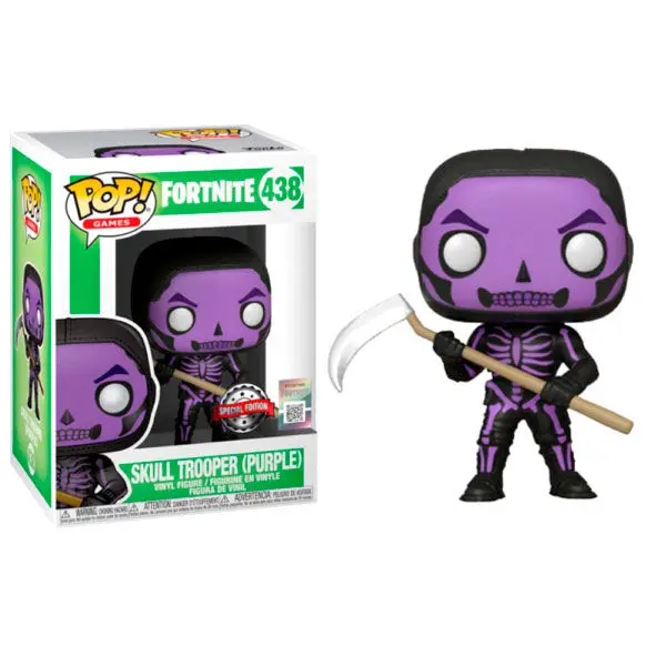 POP figure Fortnite Skull Trooper Purple Exclusive product photo
