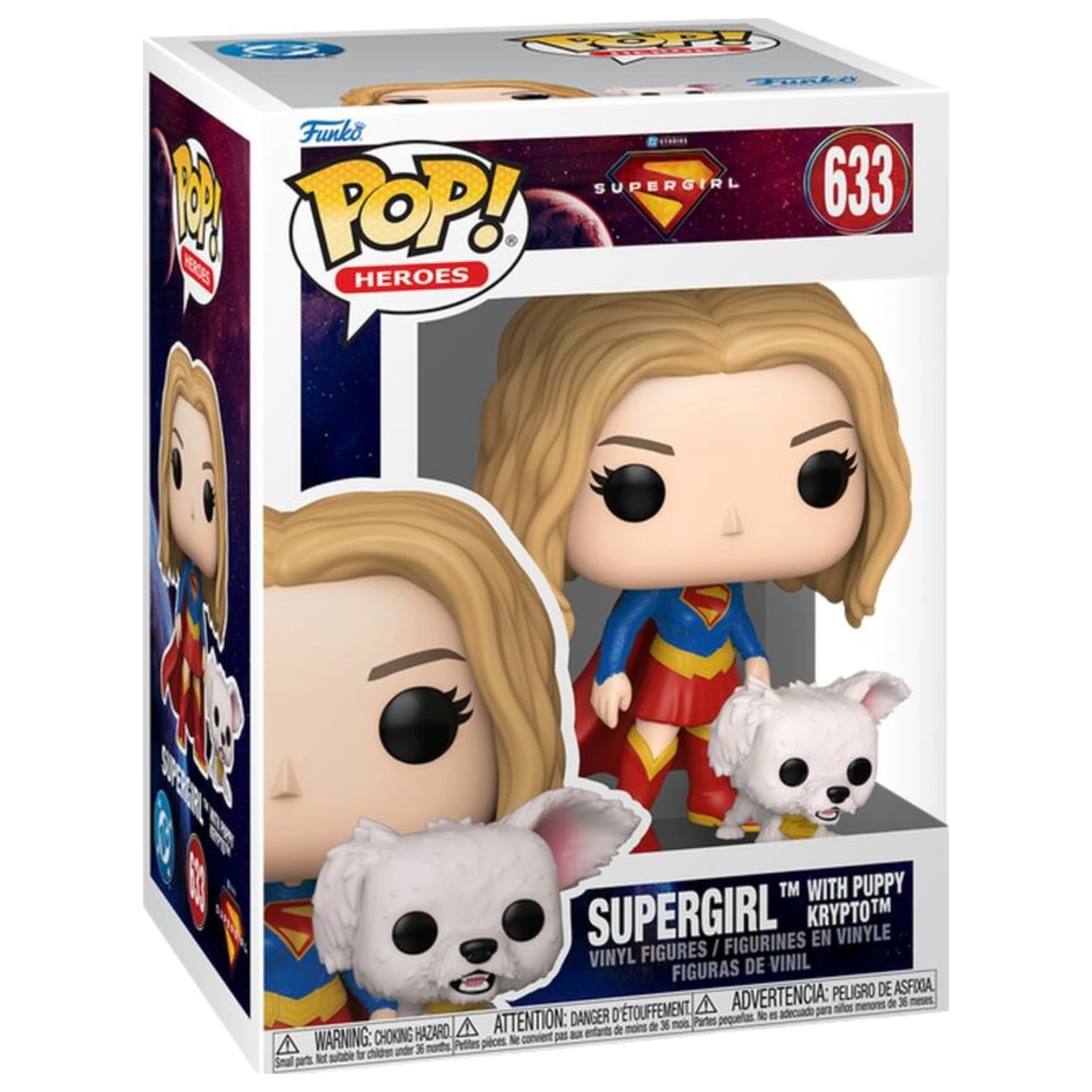 Funko POP figure Funko POP DC Comics Supergirl Buddy Supergirl with Puppy Krypto product photo