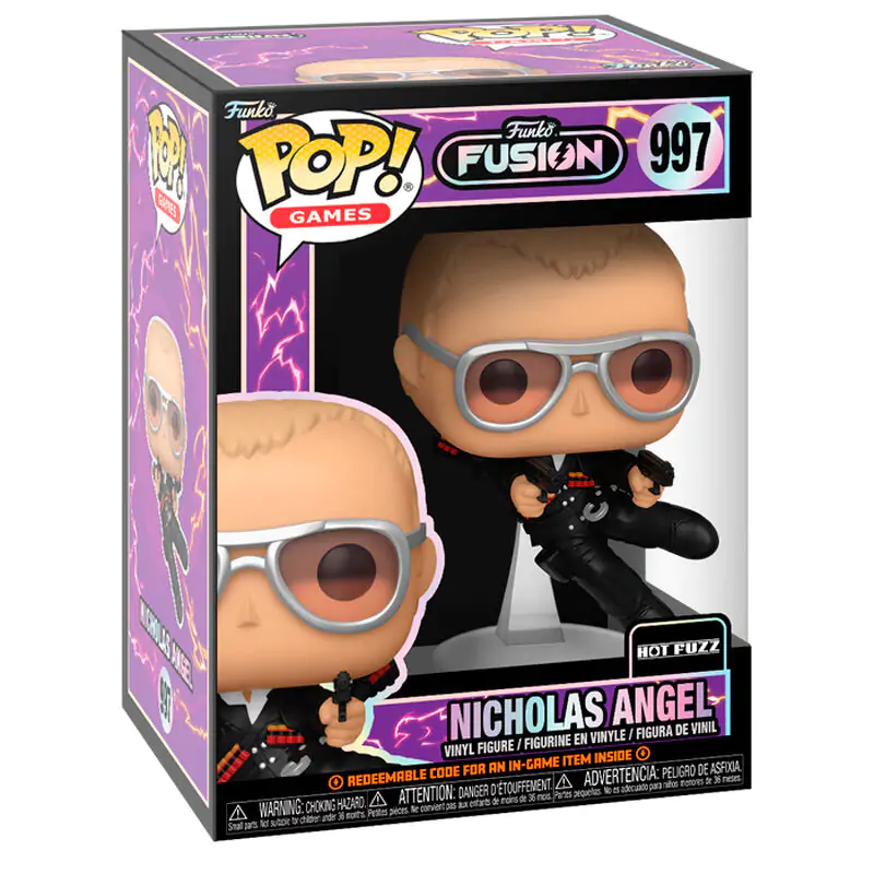 POP figure Funko Fusion Hot Fuzz Nicholas Angel termékfotó