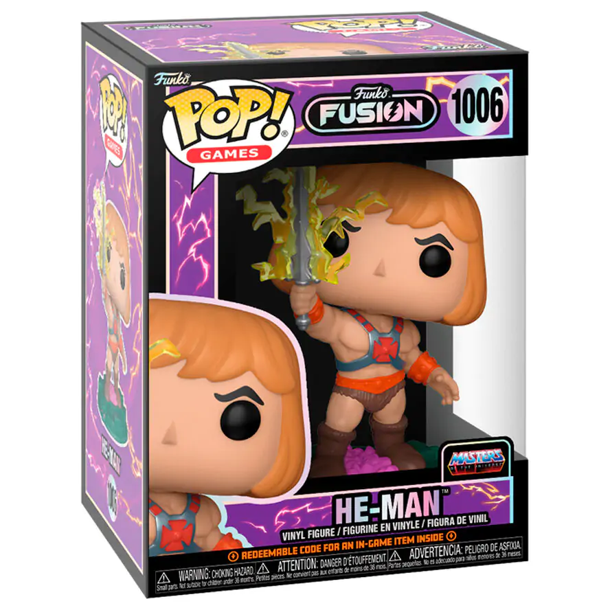 POP figure Funko Fusion Masters of the Universe He-Man termékfotó