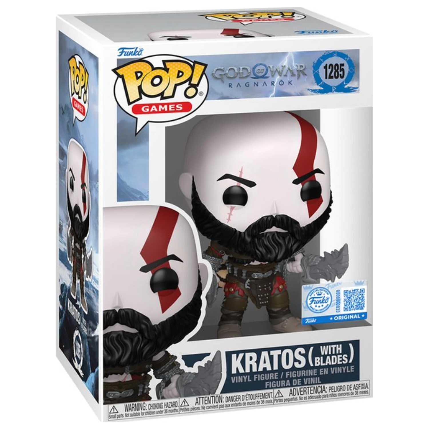 Funko POP figure Games God of War Kratos with Blades Exclusive product photo