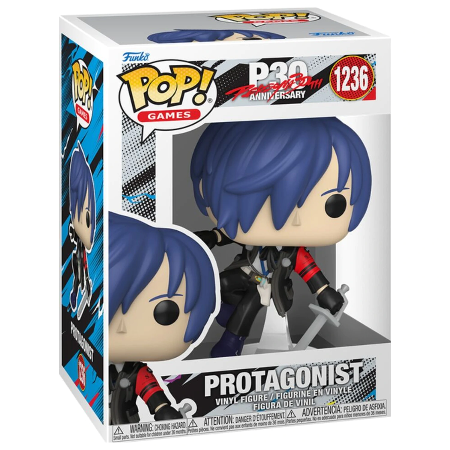 Funko POP figure Games Persona 3 Male Protagonist Makoto product photo