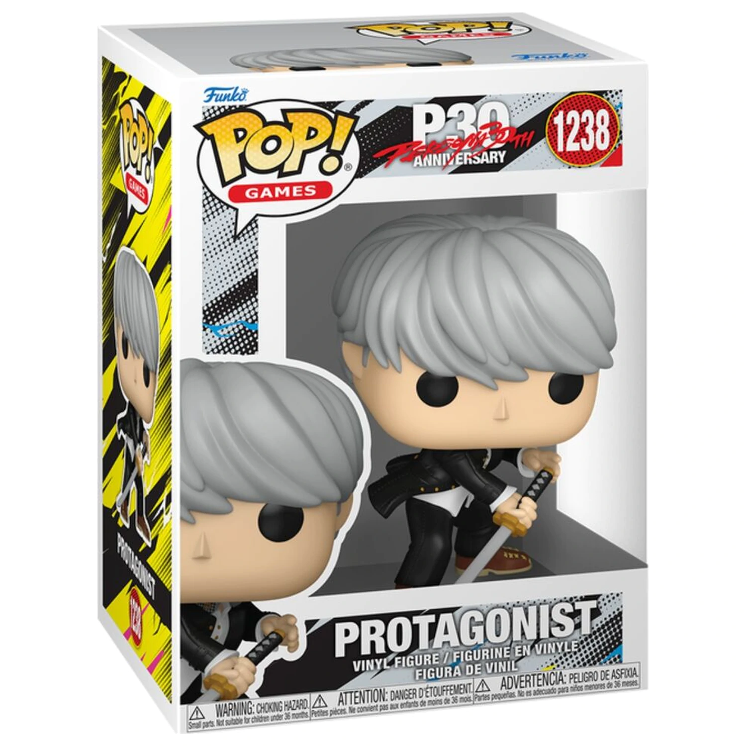 Funko POP figure Games Persona 4 Golden Protagonist Yu product photo