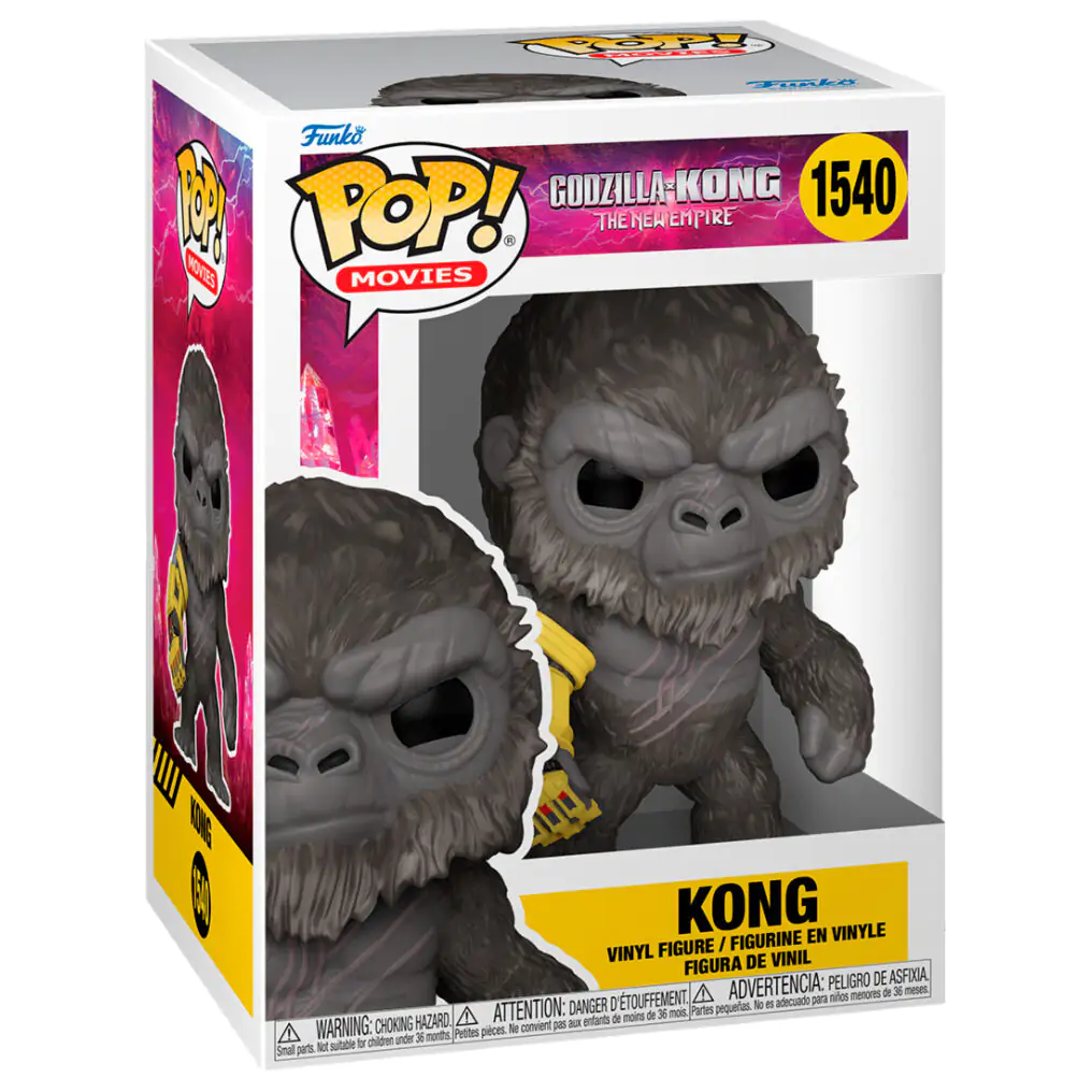 Godzilla vs. Kong 2 POP! Movies Vinyl Figure Kong 9 cm termékfotó