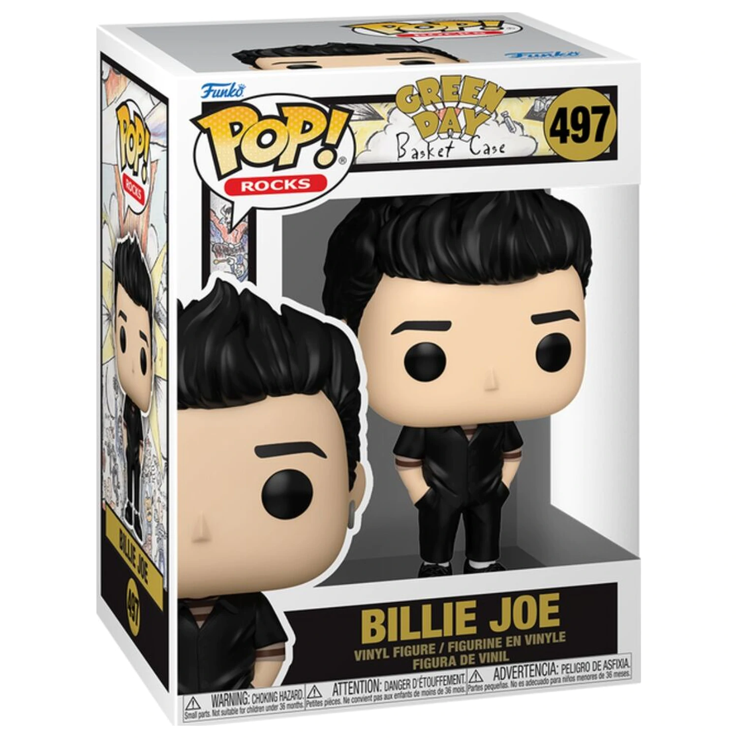 Funko POP figure Green Day Billie Joe Basket Case product photo