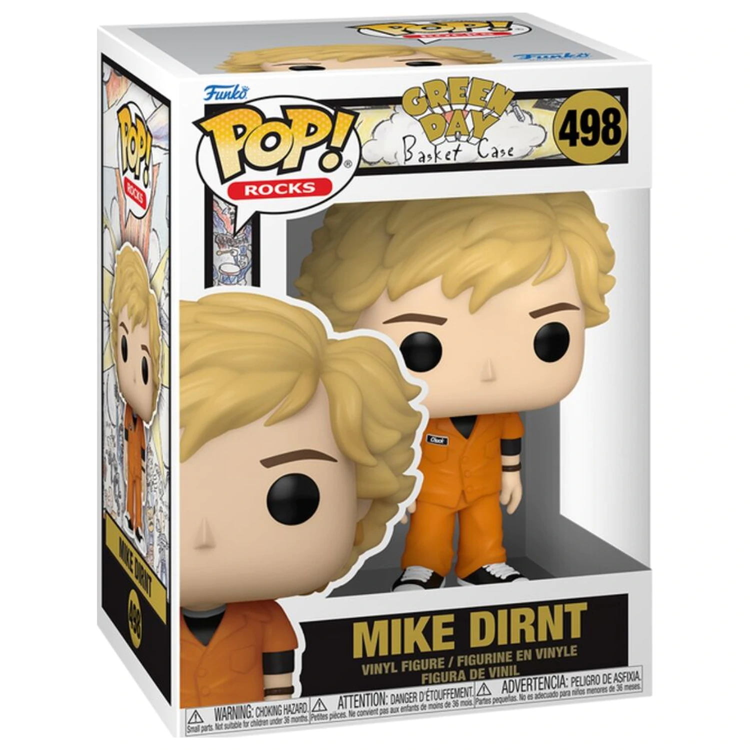 Funko POP figure Green Day Mike Dirnt Basket Case product photo