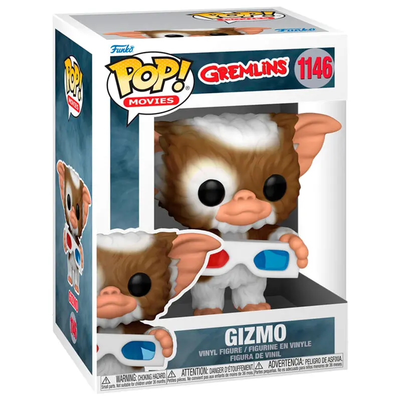 POP figure Gremlins Gizmo with 3D Glasses product photo