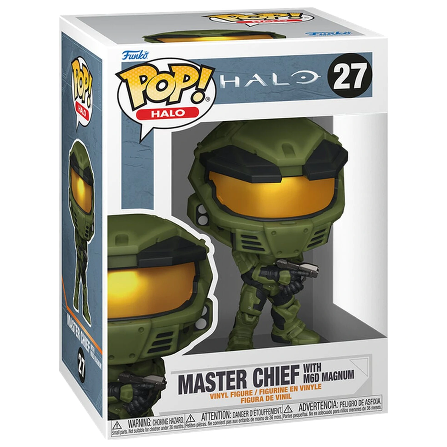 Funko POP figure Halo Master Chief with M6D Magnum product photo