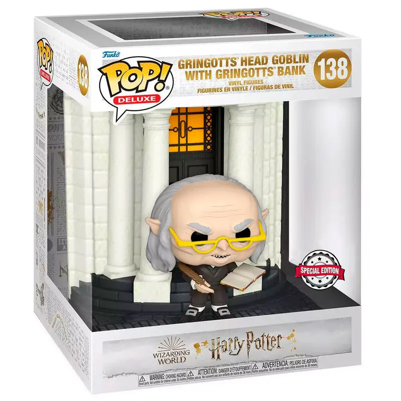 POP figure Harry Potter Diagon Alley Gringotts Bank with Head Exclusive product photo