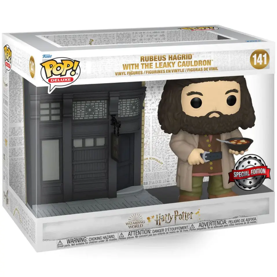 POP figure Harry Potter Diagon Alley Rubeus Hagrid The Leaky Cauldron Exclusive termékfotó