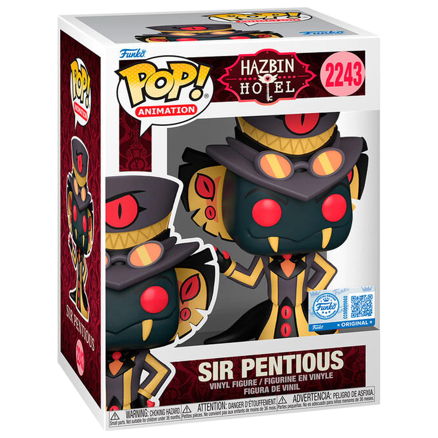 Funko POP figure Hazbin Hotel Sir Pentious Exclusive product photo