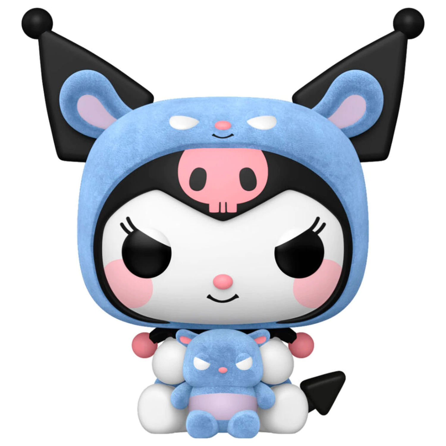 Funko POP figure Hello Kitty Kuromi As Baku Flocked product photo