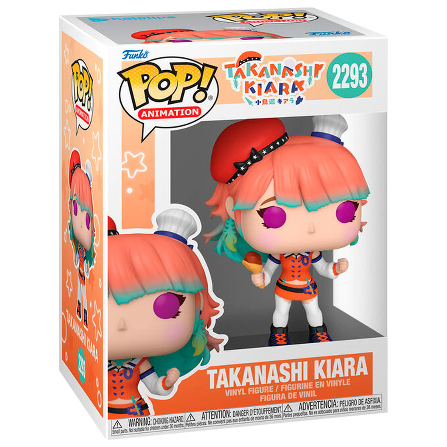 Funko POP figure Hololive Takanashi Kiara product photo