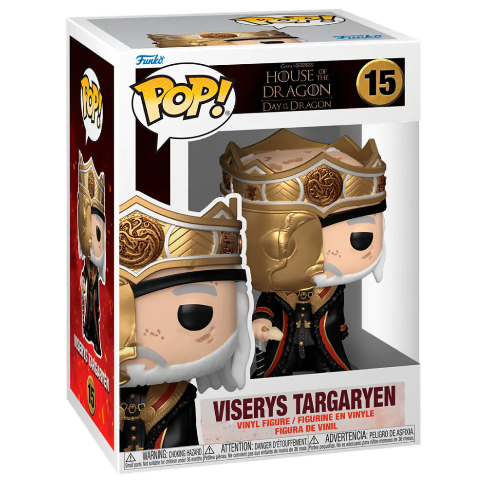 POP figure House of the Dragon Viserys Targaryen product photo