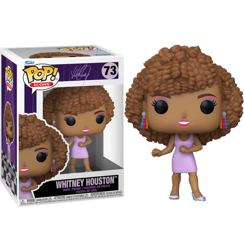 Whitney Houston POP! Icons Vinyl Figure IWDWS 9 cm termékfotó