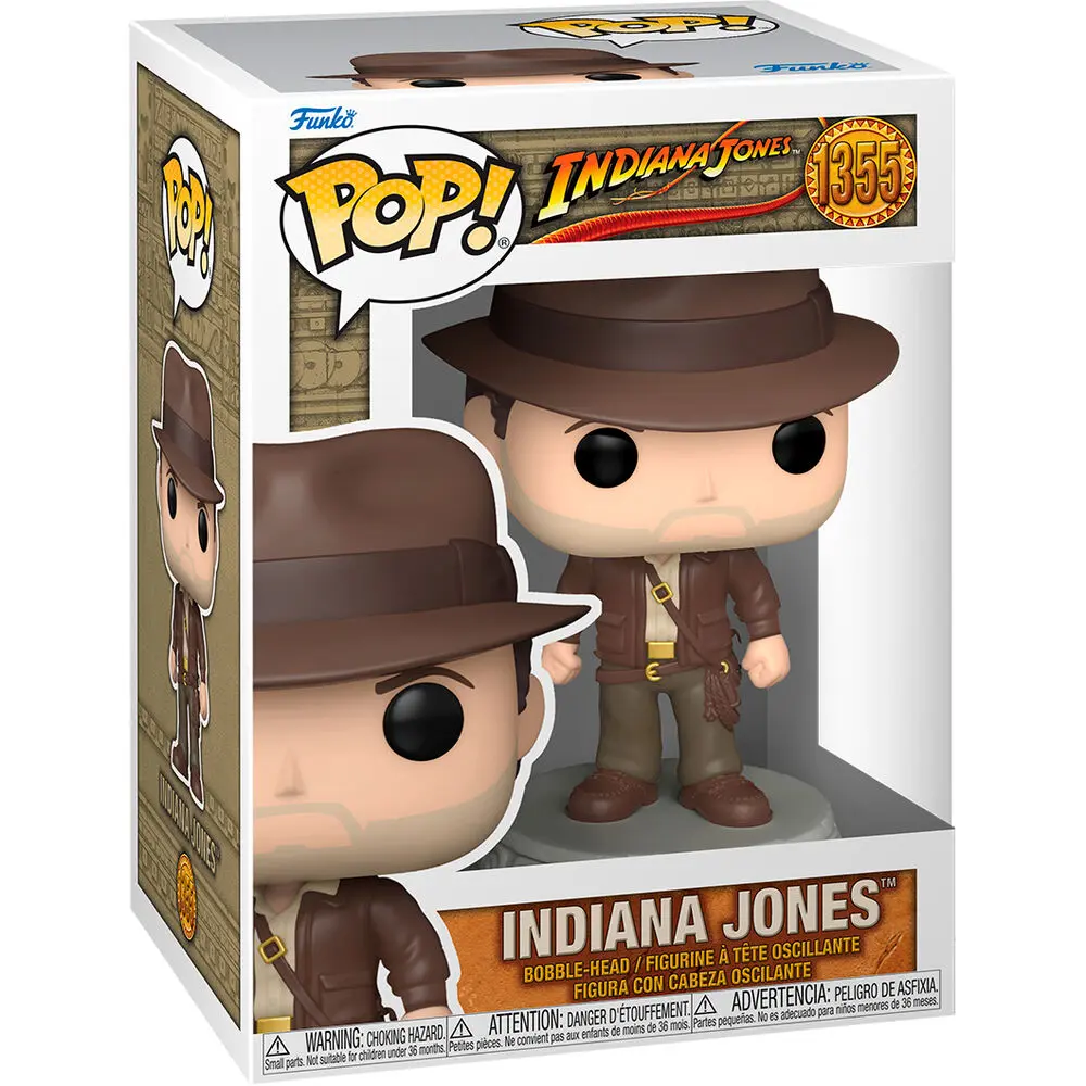 Indiana Jones POP! Movies Vinyl Figure Indiana Jones w/Jacket 9 cm termékfotó