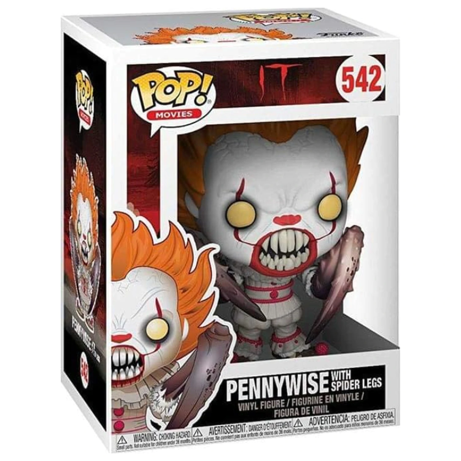 POP figure It Pennywise with Spider Legs product photo