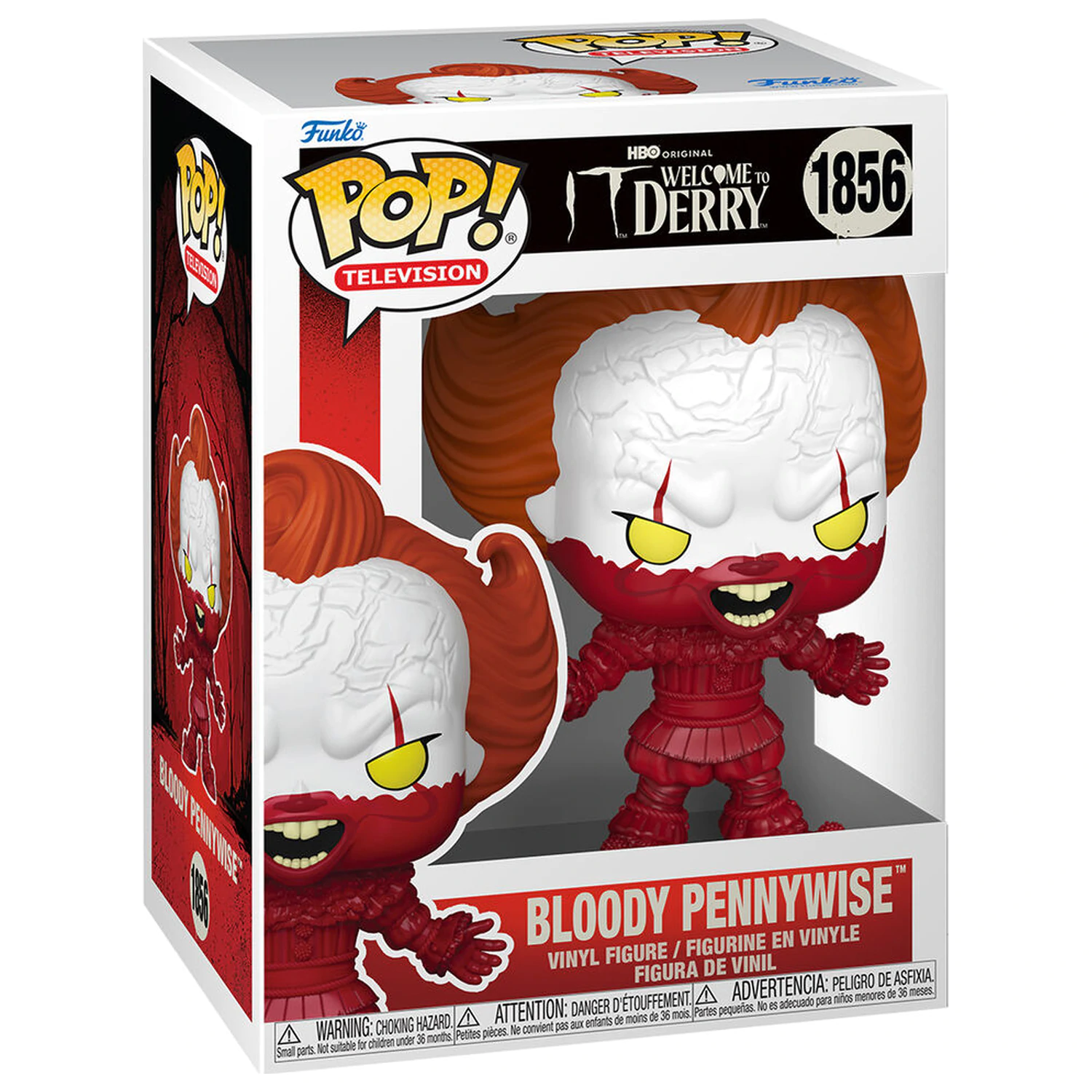 Funko POP figure IT Welcome To Derry Bloody Pennywise product photo