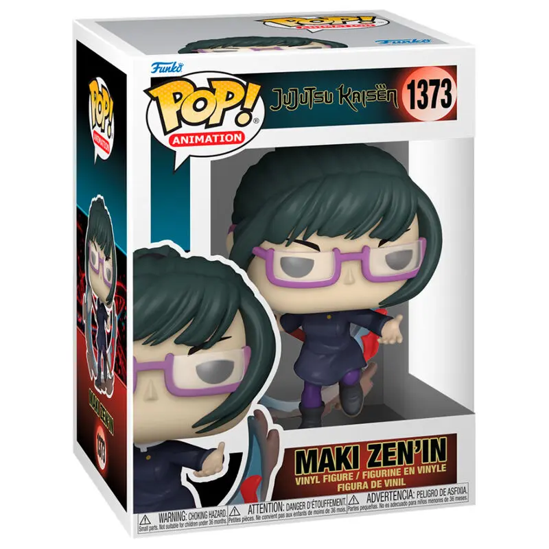 Jujutsu Kaisen POP! Animation Vinyl Figure Maki Zenin 9 cm termékfotó