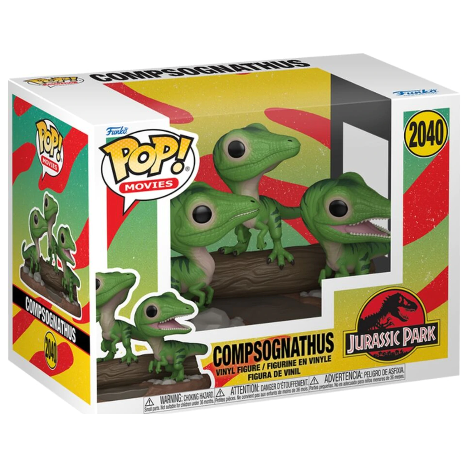 Funko POP figure Premium Jurassic Park Compsognathus product photo