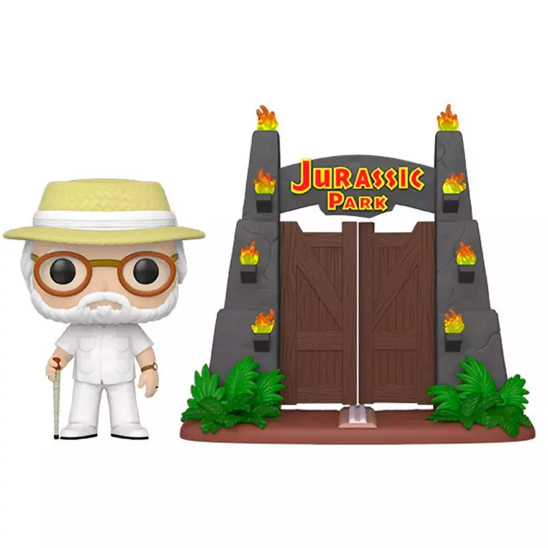 Jurassic Park POP! Town Vinyl Figure John Hammond with Gates 9 cm product photo