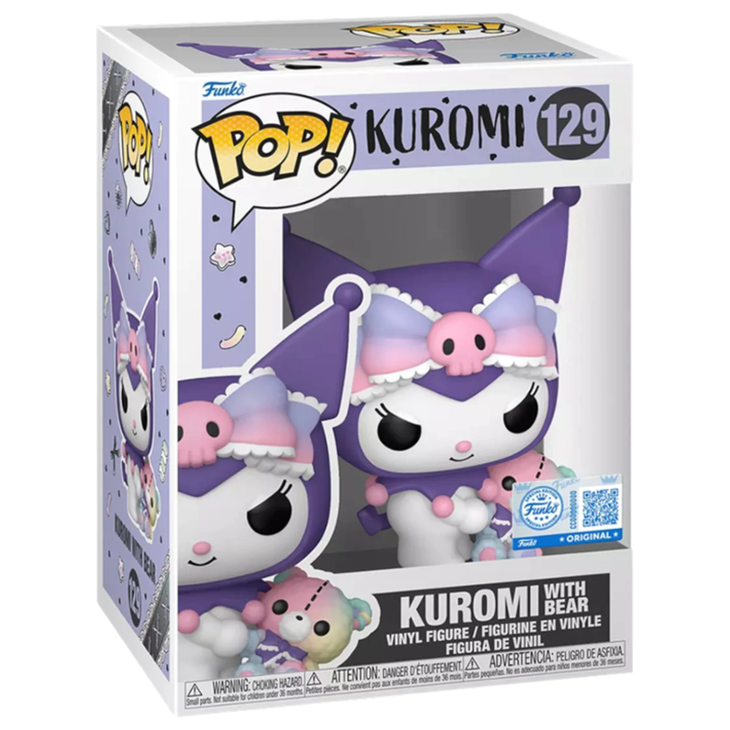 Funko POP figure Kuromi - Kuromi with Bear Exclusive product photo