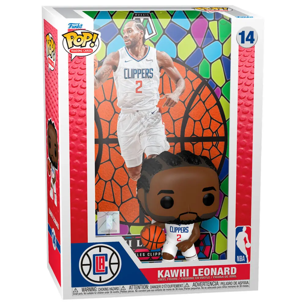 NBA POP! Trading Cards Vinyl Figure Kawhi L (Mosaic) 9 cm termékfotó