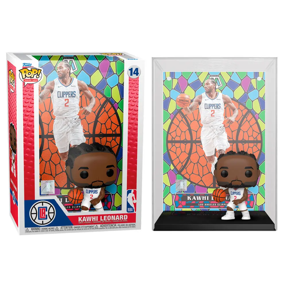 NBA POP! Trading Cards Vinyl Figure Kawhi L (Mosaic) 9 cm termékfotó