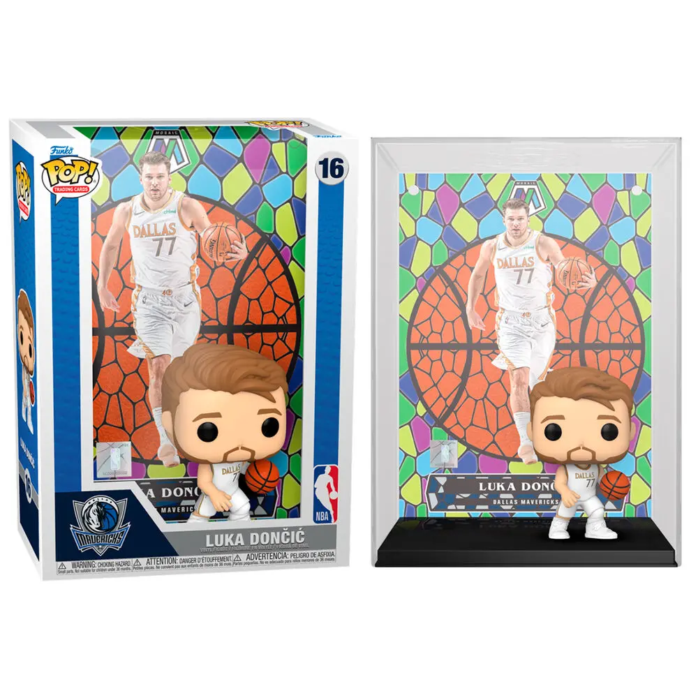 NBA POP! Trading Cards Vinyl Figure Luka D (Mosaic) 9 cm product photo