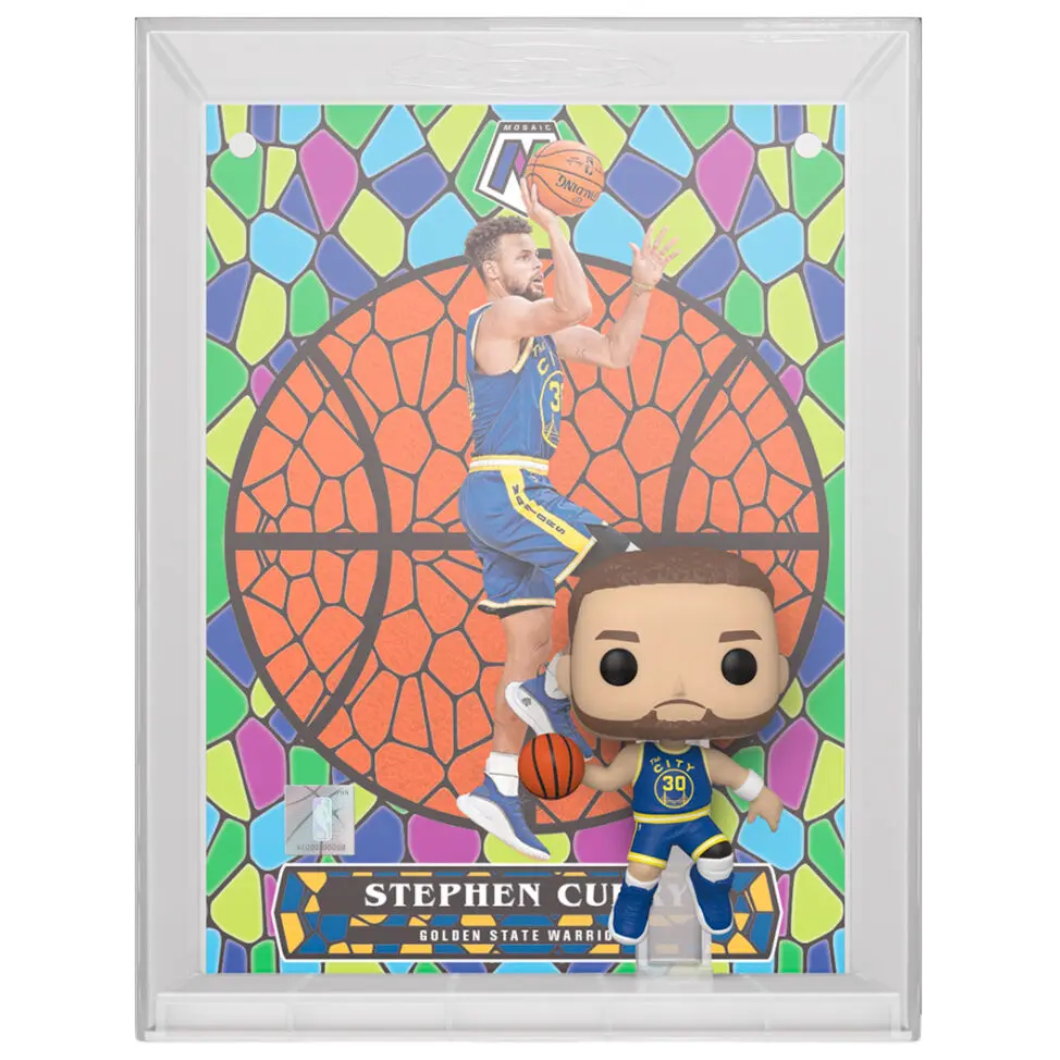 NBA POP! Trading Cards Vinyl Figure Stephen Curry (Mosaic) 9 cm product photo