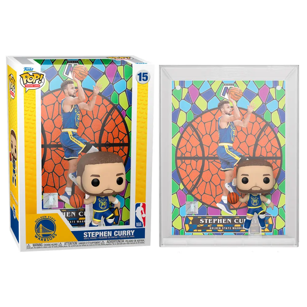 NBA POP! Trading Cards Vinyl Figure Stephen Curry (Mosaic) 9 cm product photo