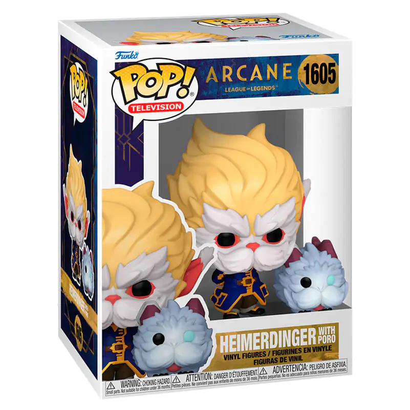 Funko POP figure League of Legends Arcane Heimerdinger with Poro product photo