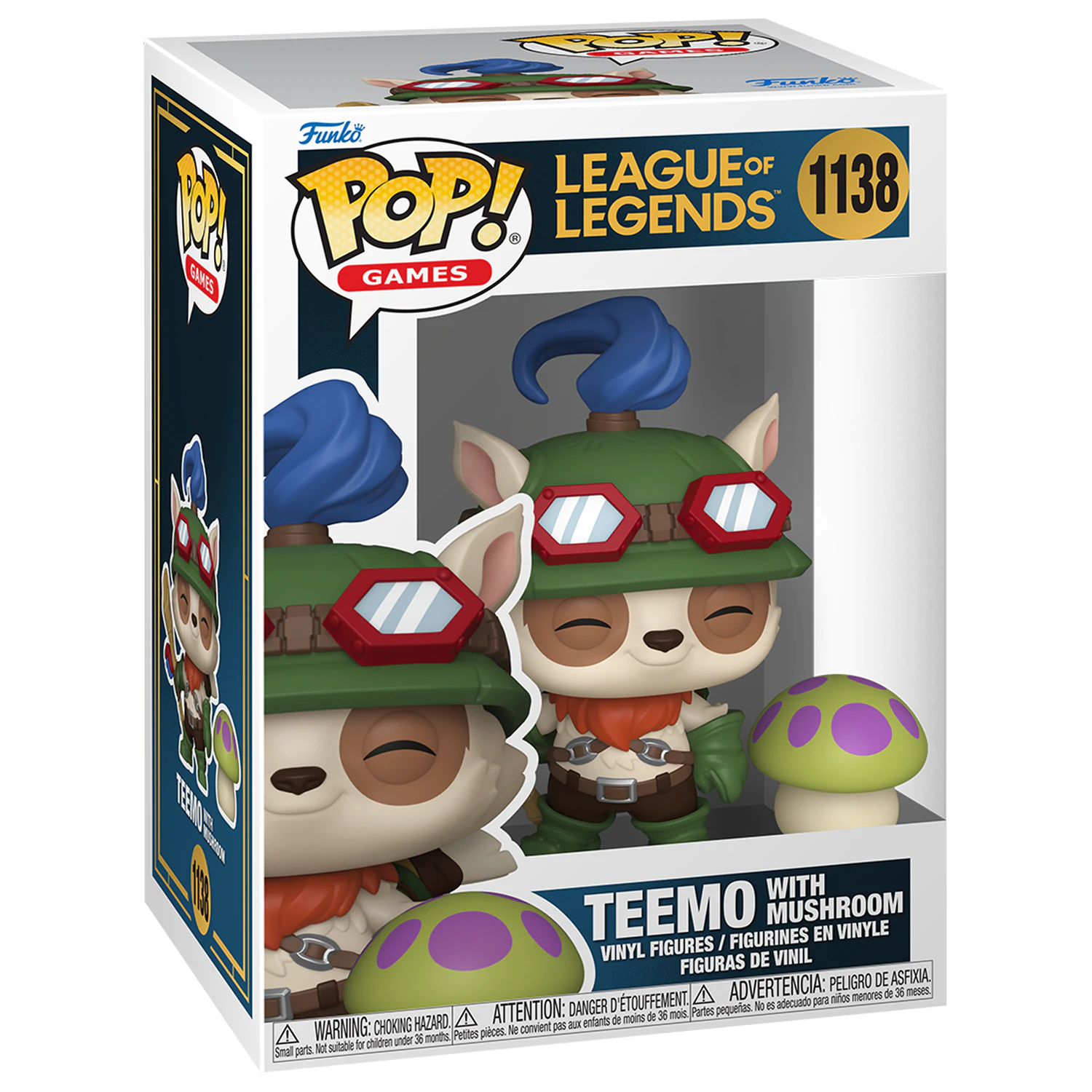 Funko POP figure League of Legends Teemo with Mushroom product photo