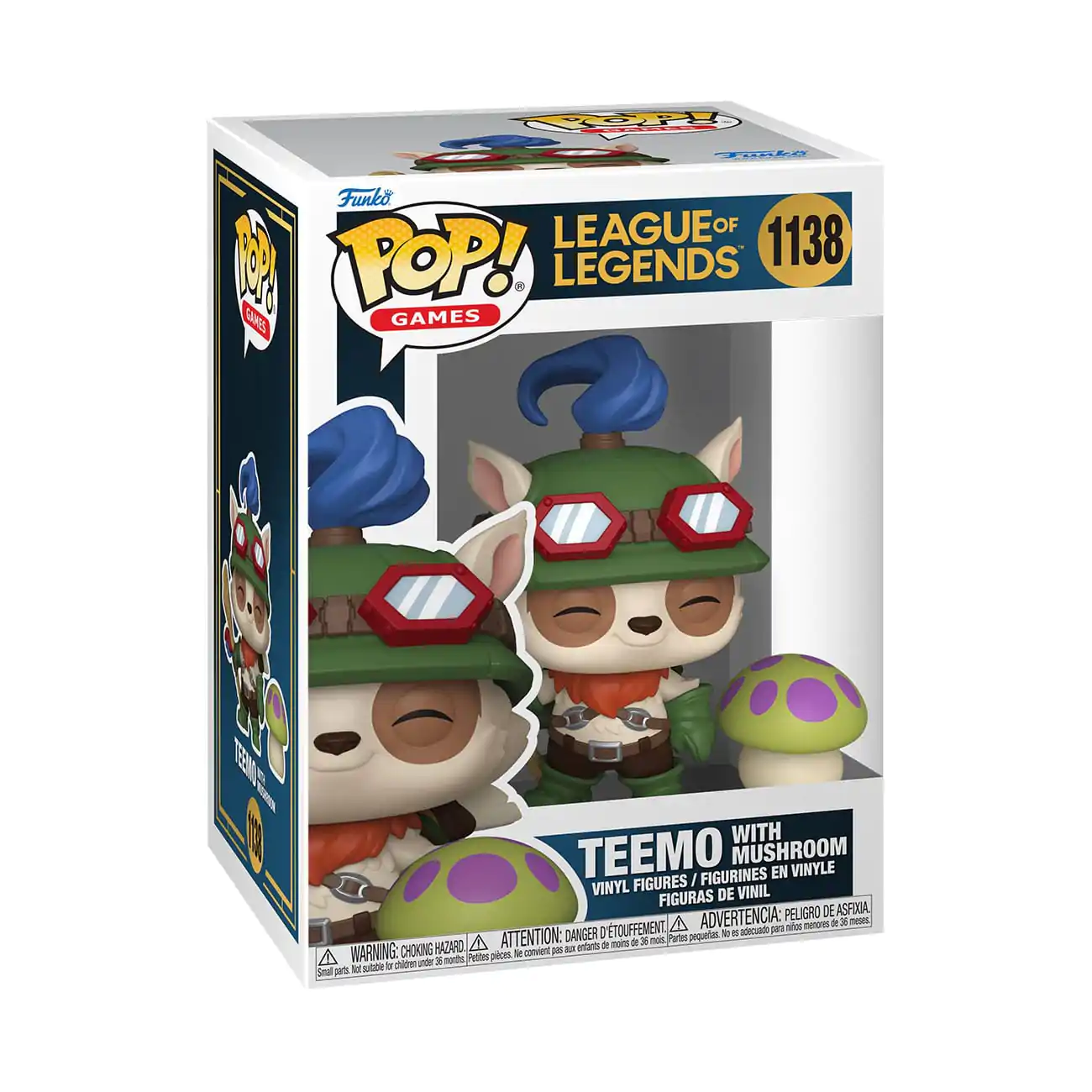Funko POP figure League of Legends Teemo with Mushroom product photo