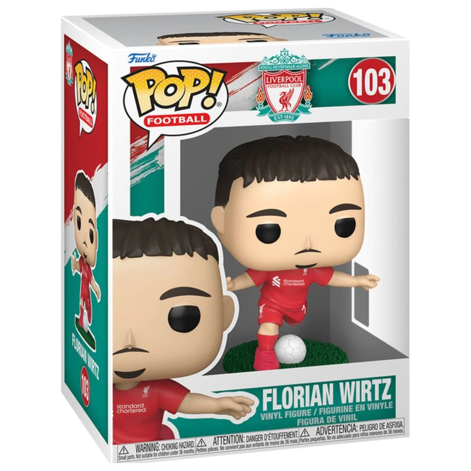 Funko POP figure Liverpool Florian Wirtz product photo