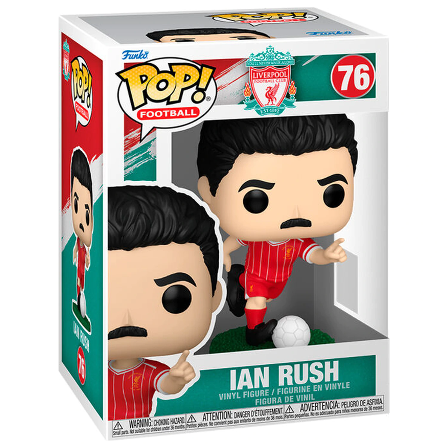 Funko POP figure Liverpool Ian Rush product photo