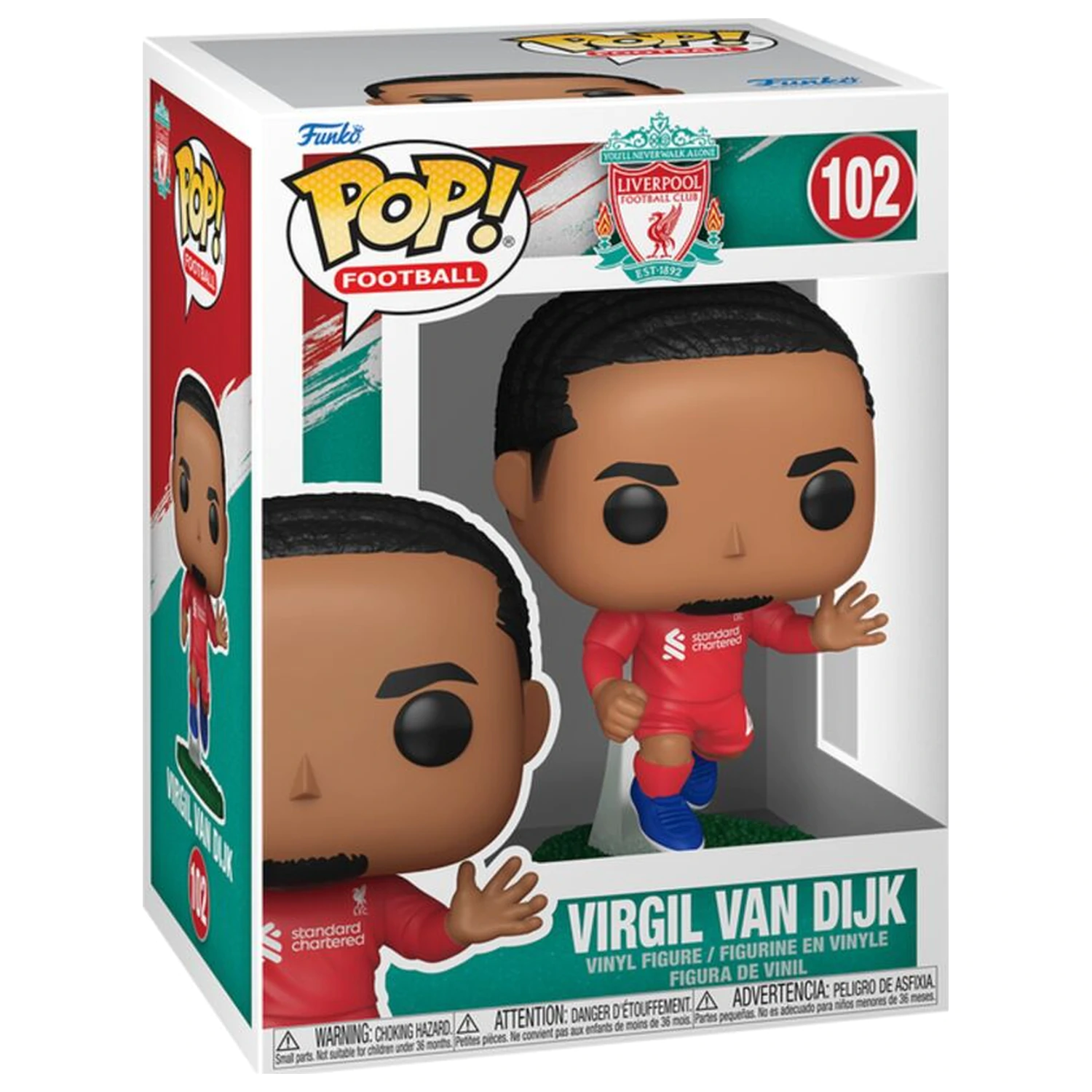 Funko POP figure Liverpool Virgil Van Dijk product photo