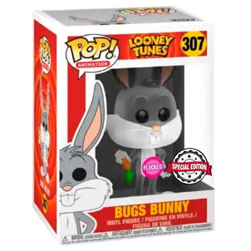 POP figure Looney Tunes Bugs Bunny Flocked Exclusive termékfotó